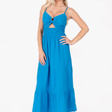 'Adley' Open Front Maxi Dress