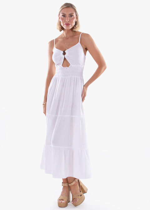 'Adley' Open Front Maxi Dress