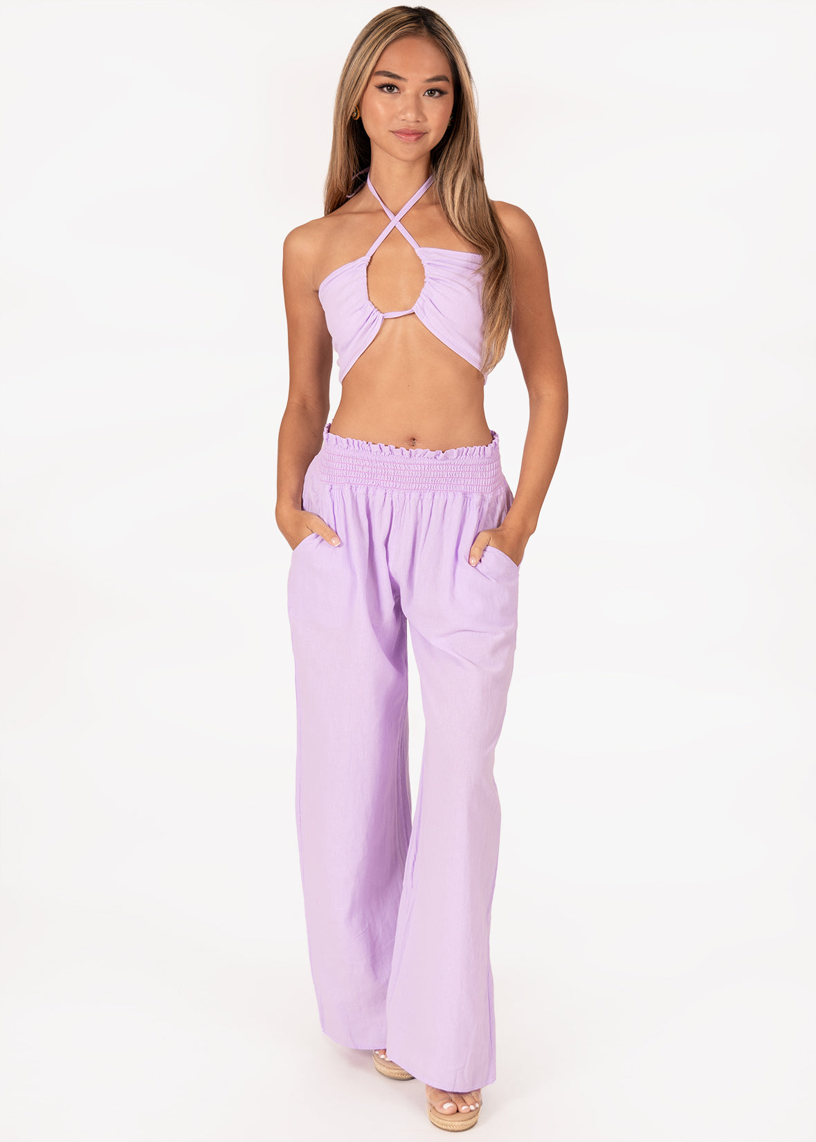 'Skyler' Open Front Crop Top