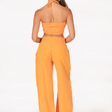 'Skyler' Open Front Crop Top