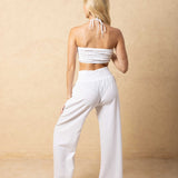 'Skyler' Open Front Crop Top