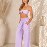 'Abby' Strapless Crop Top