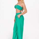 'Abby' Strapless Crop Top