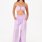 'Abby' Strapless Crop Top