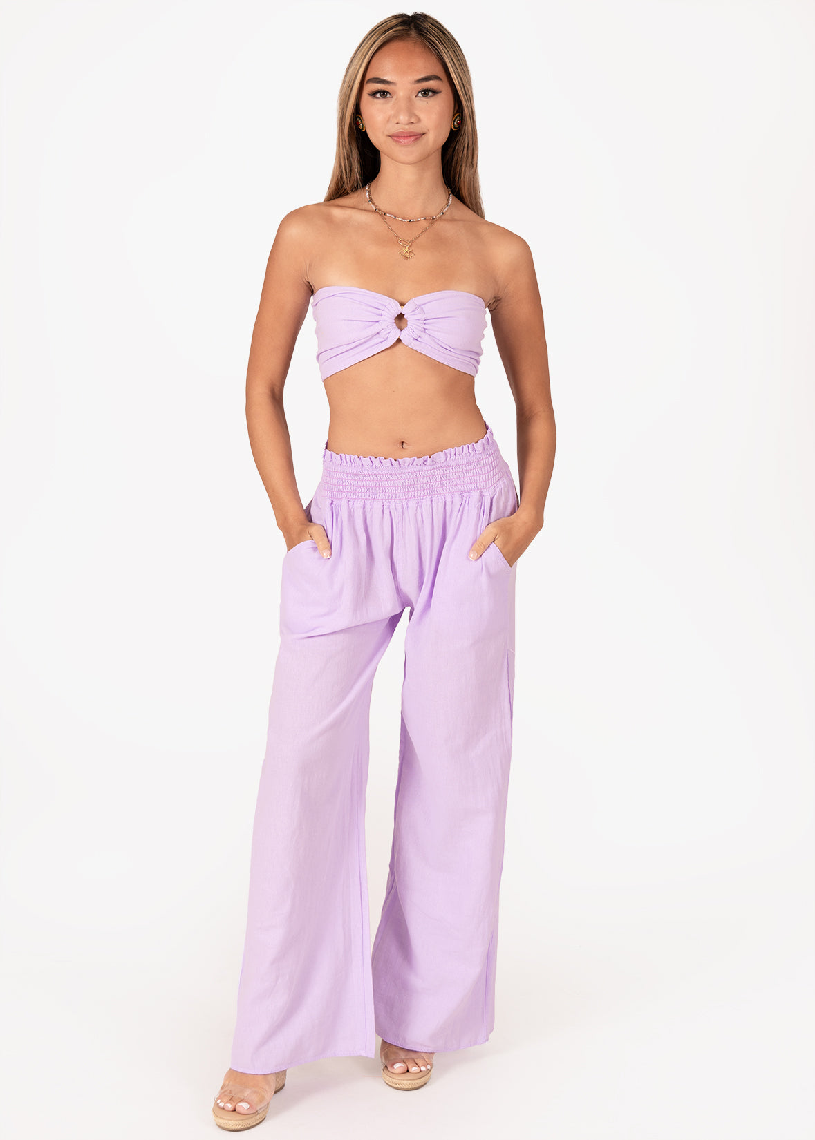 'Abby' Strapless Crop Top