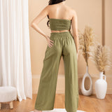 'Ximena' Wide Leg Pants