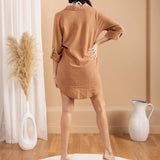 'Dune' Button-Down Cover-Up
