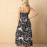 'Hallie' Print Maxi Dress