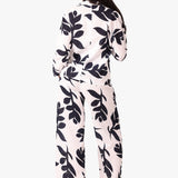 'Regina' Print Long Cotton Jacket