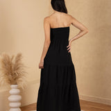 'Bliss' Strapless Maxi Dress