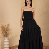 'Bliss' Strapless Maxi Dress