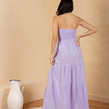'Bliss' Strapless Maxi Dress