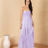 'Bliss' Strapless Maxi Dress