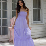 'Bliss' Strapless Maxi Dress