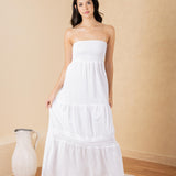 'Bliss' Strapless Maxi Dress