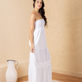 'Bliss' Strapless Maxi Dress