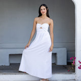 'Stella' Twist-Front Maxi Dress