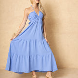 'Selene' Tiered Maxi Dress