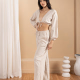 'Solana' Drawstring Wide Leg Pants