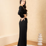 'Solana' Drawstring Wide Leg Pants