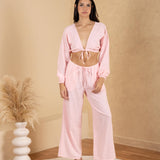 'Solana' Drawstring Wide Leg Pants