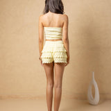 'Polly' Tiered Crochet Skort