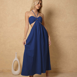 'Flavia' Cutout Maxi Dress