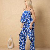 'Corinna' Babydoll Print Top