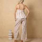 'Corinna' Babydoll Print Top