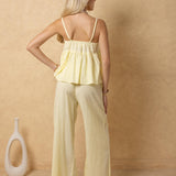 'Solea' Tassel Wide Leg Pants