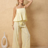 'Solea' Tassel Wide Leg Pants