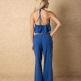 'Solana' Drawstring Wide Leg Pants