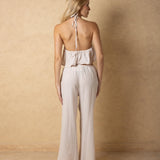 'Solana' Drawstring Wide Leg Pants