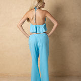'Solana' Drawstring Wide Leg Pants