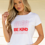 'Kind Blend' Graphic Tee White