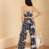 'Abby' Strapless Crop Top WOMEN'S TOP for women resort wear - Seaspice Resort Wear