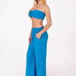 'Abby' Strapless Crop Top WOMEN'S TOP for women resort wear - Seaspice Resort Wear