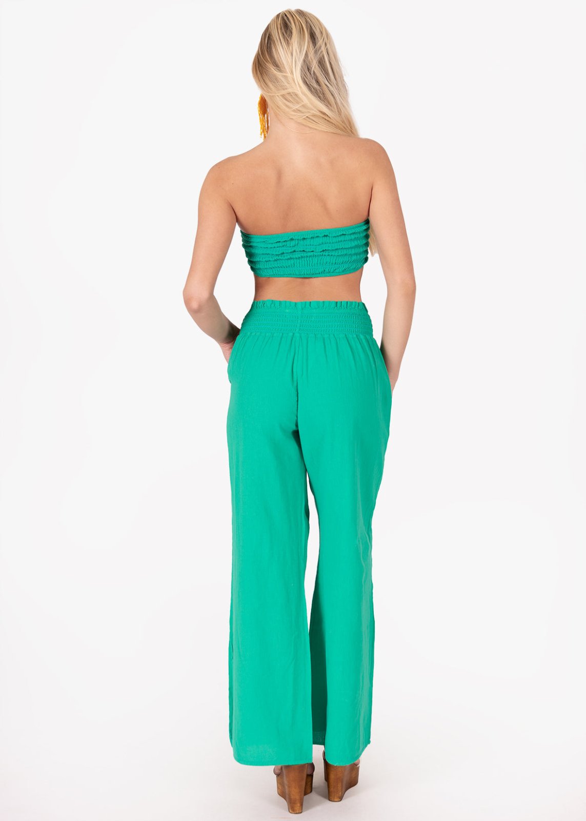 'Abby' Strapless Crop Top WOMEN'S TOP for women resort wear - Seaspice Resort Wear
