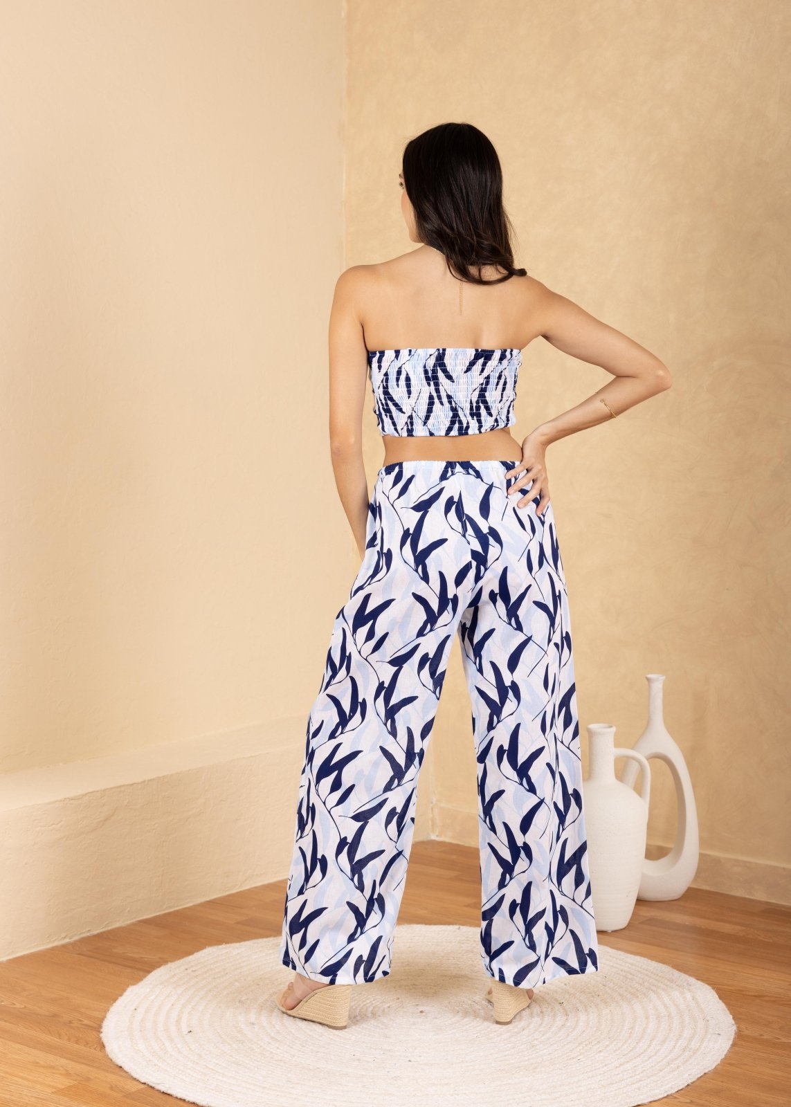 'Abby' Strapless Crop Top WOMEN'S TOP for women resort wear - Seaspice Resort Wear