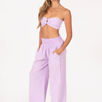 'Abby' Strapless Crop Top WOMEN'S TOP for women resort wear - Seaspice Resort Wear