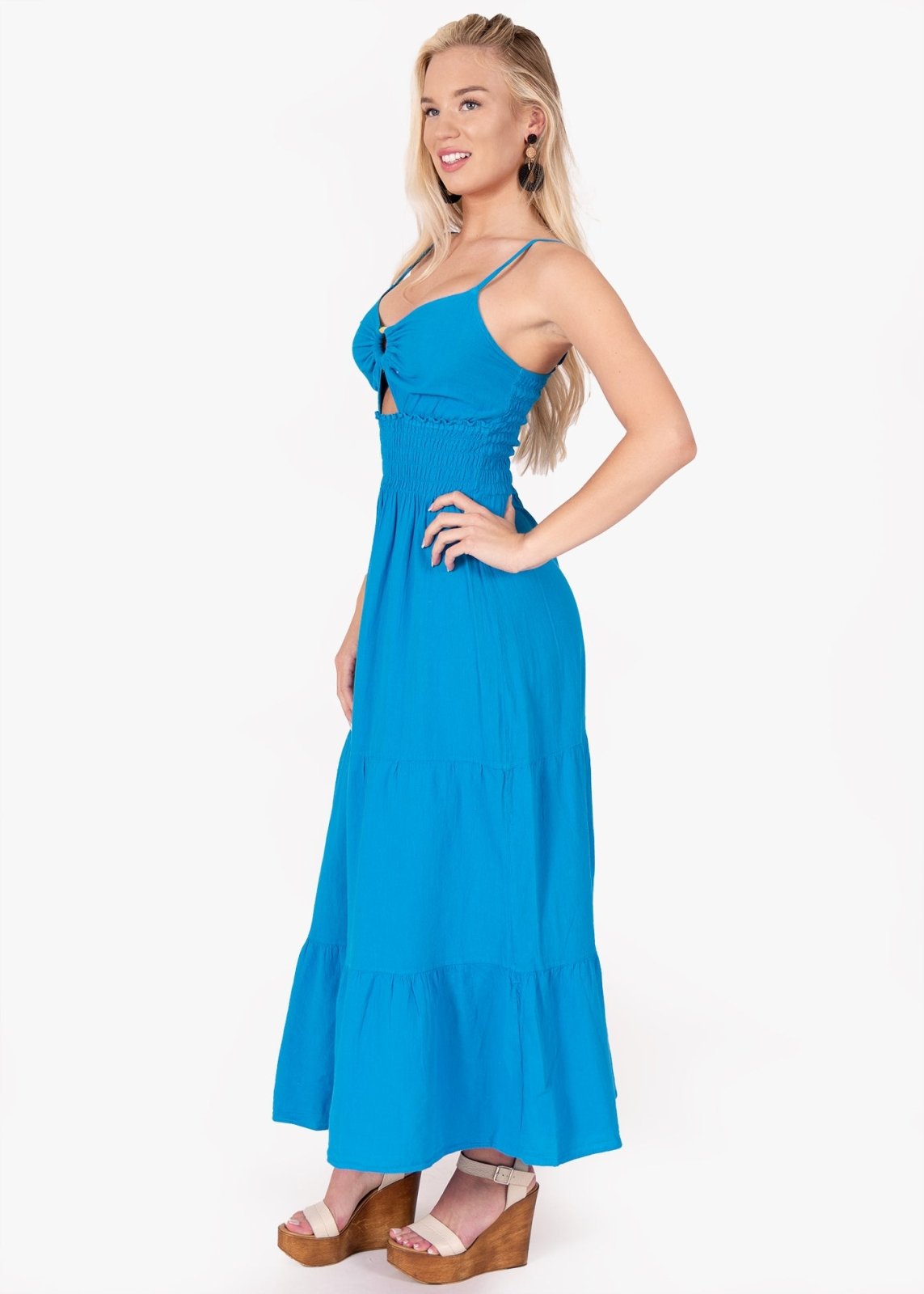 'Adley' Open Front Maxi Dress WOMEN'S DRESS for women resort wear - Seaspice Resort Wear
