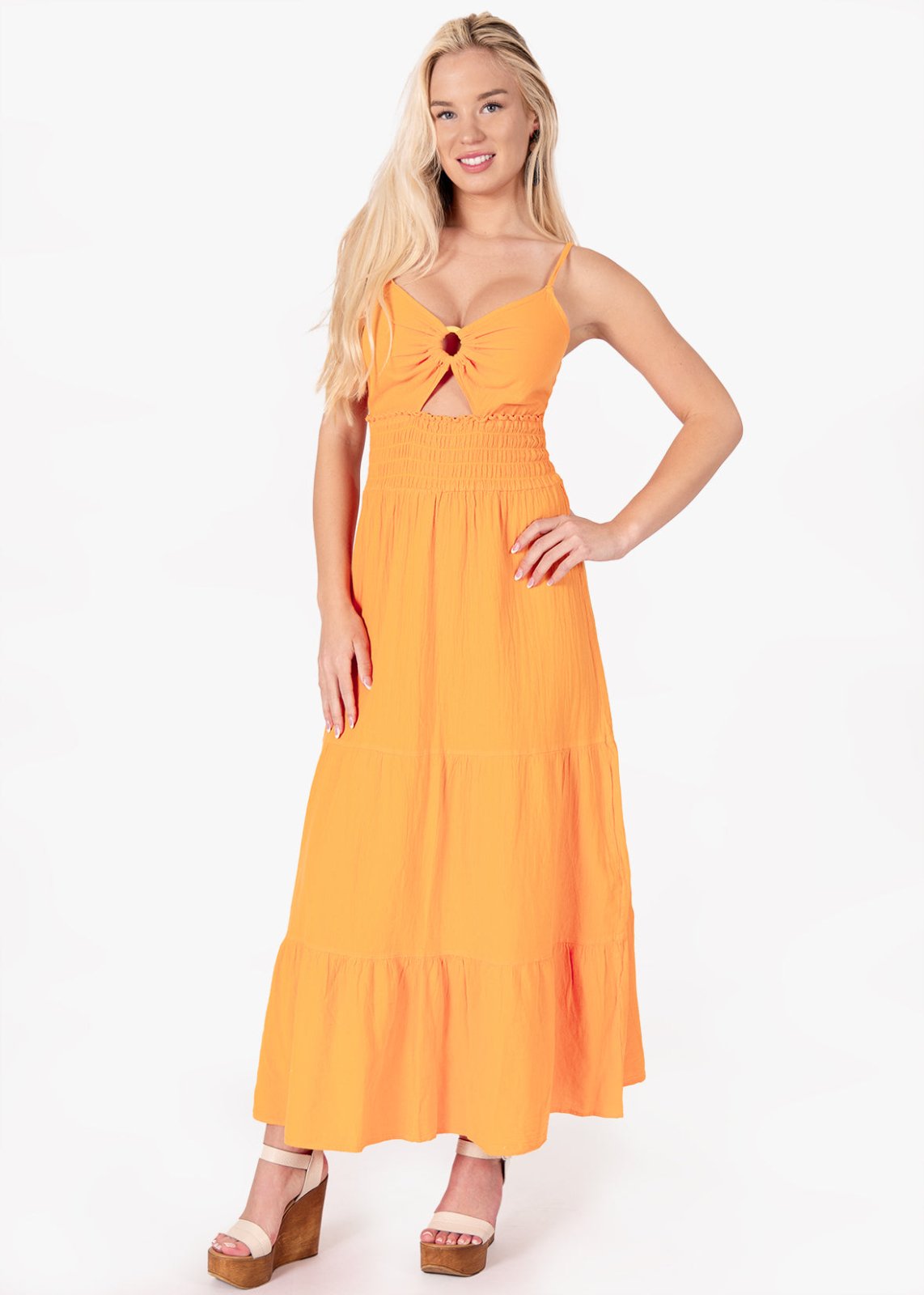 'Adley' Open Front Maxi Dress WOMEN'S DRESS for women resort wear - Seaspice Resort Wear