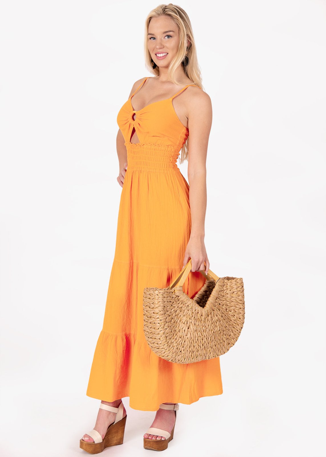 'Adley' Open Front Maxi Dress WOMEN'S DRESS for women resort wear - Seaspice Resort Wear