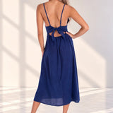 'Aisha' Tie-Back Midi Dress WOMEN'S DRESS for women resort wear - Seaspice Resort Wear