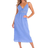 'Aisha' Tie - Back Midi Dress WOMEN'S DRESS for women resort wear - Seaspice Resort Wear