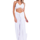 'Alaia' Tassel Bikini Top