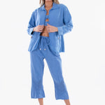 'Alessia' Long Cotton Jacket WOMEN'S JACKET for women resort wear - Seaspice Resort Wear