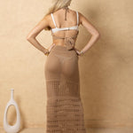 ‘Alma’ Crochet Maxi Skirt WOMEN'S SKIRT for women resort wear - Seaspice Resort Wear