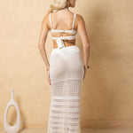 ‘Alma’ Crochet Maxi Skirt WOMEN'S SKIRT for women resort wear - Seaspice Resort Wear