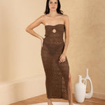 'Amara' Crochet Mesh Dress WOMEN'S DRESS for women resort wear - Seaspice Resort Wear